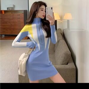 New knitted sweater dress/ One size